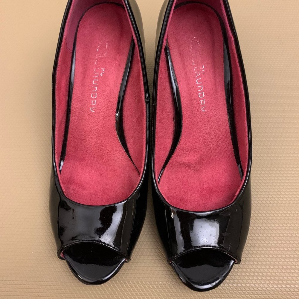 Chinese Laundry Patent Wedge Heels - Picture 4 of 6